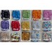 12x Giggle Life Baby Optimize Cloth Diapers, 12x Four Layer Mixed Inserts & Wet Bag