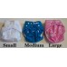 12x Giggle Life Baby Optimize Cloth Diapers, 12x Four Layer Mixed Inserts & Wet Bag
