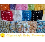 Giggle Life Baby Optimize Cloth Diaper & Four Layer Mixed Insert