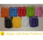 Giggle Life Baby Suede Cloth Diaper & Two Microfiber Inserts